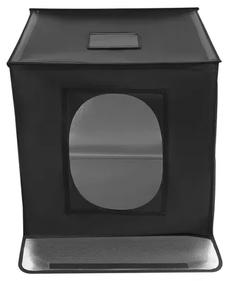 Produktbild von Fotolightbox - Tragbares Fotostudio Aufnahmezelt - Professionelle Produktfotografie - Faltbare Fotobox - Schwarz