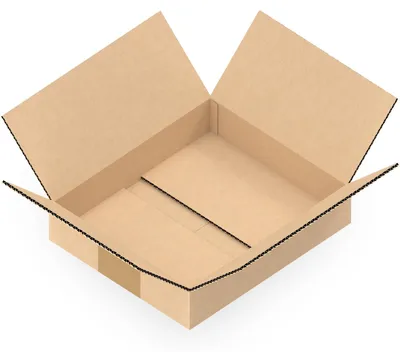 Produktbild von KK Verpackungen 100 Stück Versandkartons 700 x 600 x 150 mm Kartons 1-wellig in C-Welle, Faltkartons