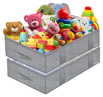 Immagine prodotto di Contenitore sotto il letto con coperchio e maniglia