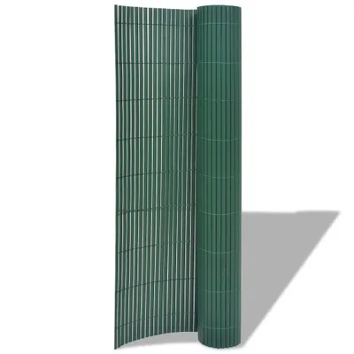 Immagine prodotto di vidaXL Recinzione da giardino bifacciale in PVC 90x300 cm Verde