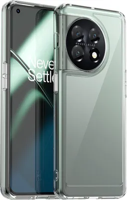 Image de Etui pour OnePlus 11 Transparent, étui de protection antichoc en silicone TPU Transparent