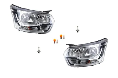 Produktbild von Johns, Scheinwerfer Halogen passend für Ford Transit 13 13- H15 Leuchtmittel Set Li. Re 1830357 1815696 1817487 1819826 1865207 1865209 1877027 BK3113