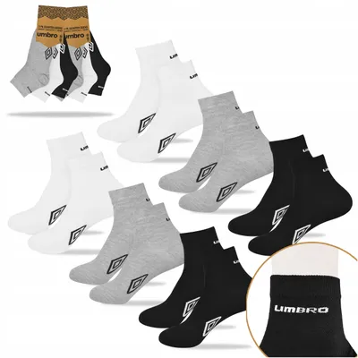 Produktbild von UMBRO Quarter Socken Herren 6 Paar Mehrfarbig