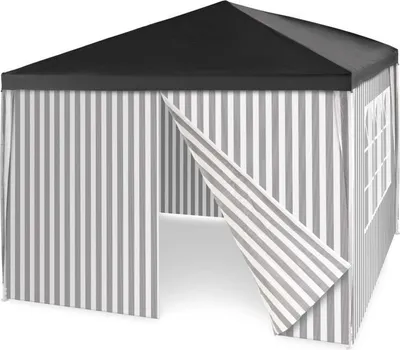 Obrázek produktu pro Zahradní stan + 4 bočnice 3 x 3 m, antracit
