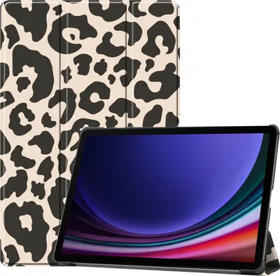 Produktbild von imoshion Design Trifold Klaphülle Samsung Galaxy Tab S10 Plus / Tab S9 Plus - Leopard
