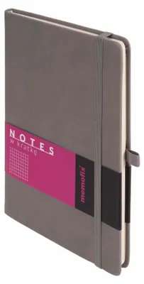 Image de Memofix notebook A5 gris