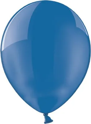 Obrázok produktu pre Balóniky 27 cm, krištáľovo modré (1 balenie / 100 kusov)
