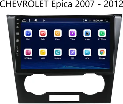 Produktbild von 9 Zll Android 11 Autoradio GPS Navi Für CHEVROLET Epica 2007-2012 2014-2018 BT FM