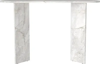 Produktbild von Konsole - Marmoroptik Weiß - TOPANIA