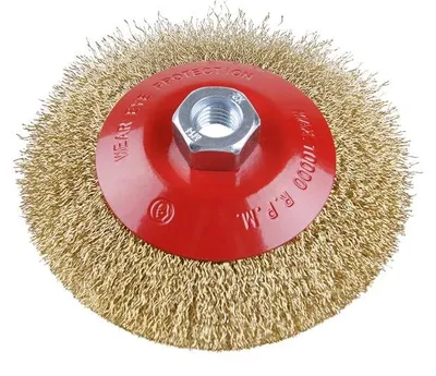 Obrázek produktu pro Kartáč rotační miskový FESTA vlnitý 125x10mm M14 21901