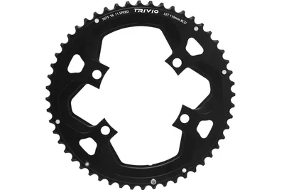 Produktbild von Trivio – Rennkettenblatt 52 Zähne, 11 Gänge, 110 BCD, 4-Arm-Shimano
