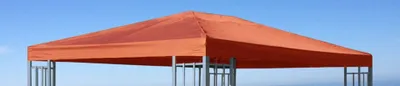 Produktbild von Grasekamp Ersatzdach zu Aluoptik Pavillon 3x4m  Terrakotta Rankpavillon universell