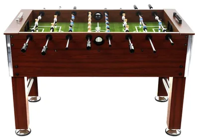 Obrázok produktu pre vidaXL Stolný futbal Oceľ 60 kg 140 x 74,5 x 87,5 cm Hnedý