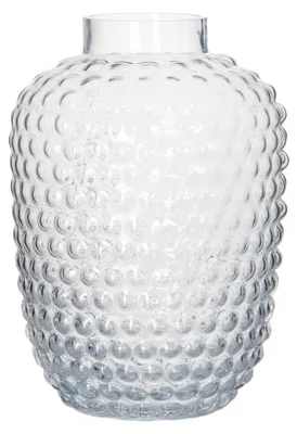 Zdjęcie produktu dla Wazon OttoSimon Bubble – przezroczysty wazon szklany o wysokości 25 cm