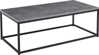 Immagine prodotto di Tavolino in look cemento - Dallas | H-H 40 x L-L 120 x P-P 60 cm