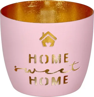 Produktbild von Madras Windlicht "Home sweet home"