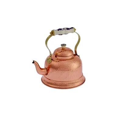 Obrázok produktu pre Zabíjaná čajová kanvica s porcelánovou rukoväťou