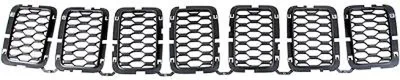 Produktbild von DIEDERICHS 2613241 Kühlergrill Frontgrill für JEEP GRAND CHEROKEE IV (WK, WK2) Schwarz