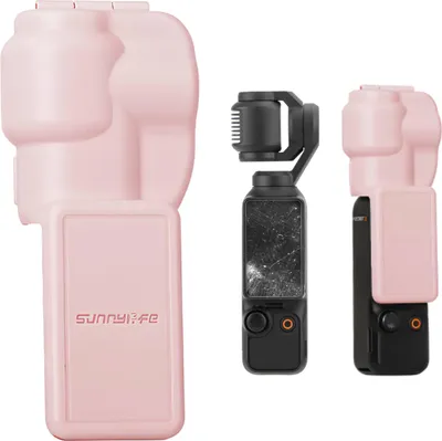 Image de Housse de protection - Housse de protection pour cardan et écran pour DJI Osmo Pocket 3 (rose)