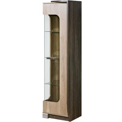 Obrázek produktu pro Vitrína POMERO RM2P dub canyon / arusha