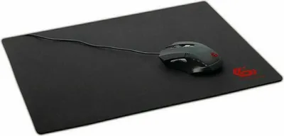 Image de gembird Mauspad schwarz 250x350mm rutschfeste Unterseite