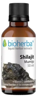 Obrázok produktu pre Shilajit Mumio - tinktúra kvapky - 50 ml - Bioherba