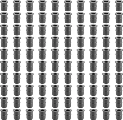 Productafbeelding van M5 rubbermoeren, 5 mm, metrisch, voor motorfietsruiten, bevestigingsgereedschap, 100 stuks