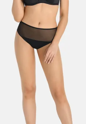 Produktbild von Teyli Klassische Unterhosen mit höherem Bund 758 schwarz XXL