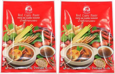 Produktbild von Doppelpack COCK Rote Currypaste (2x 50g) | Red Curry Paste