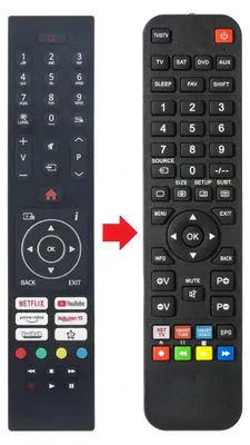 Produktbild von Fernbedienung passend für VESTEL 32F7700T | 32HYN6600BF | 32HYN6700B