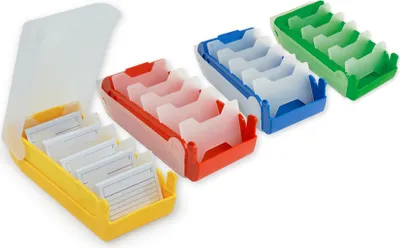 Produktbild von TimeTEX Karteikasten für A8 Kunststoff