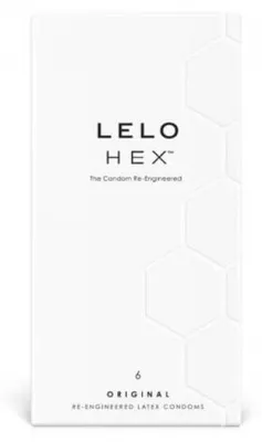 Obrázok produktu pre Lelo – Kondómy HEX, originálne balenie po 6 kusoch