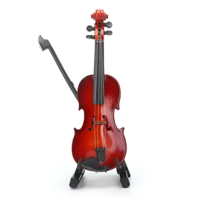 Obrázok produktu pre 1/6 husle, model huslí, 1/6 príslušenstvo pre domček pre bábiky, dekorácie pre domček pre bábiky, príslušenstvo pre domček pre bábiky