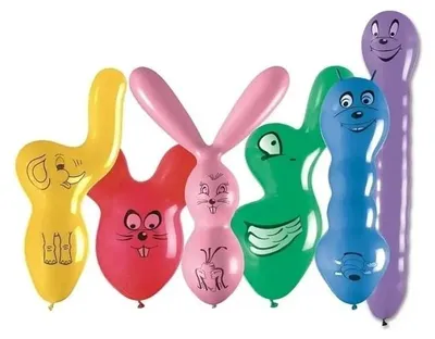 Immagine prodotto di Palloncini di varie forme, confezione da 50 pezzi - Godan