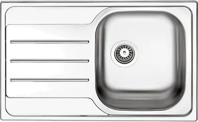 Produktbild von Apell OH791I, Aufsatzwanne, Rechteckig, Edelstahl, Edelstahl, 1 Becken, Rechteckig