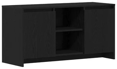 Produktbild von TV-Schränk Schwarz Eichen-Optik 102 x 37,5 x 52,5 cm