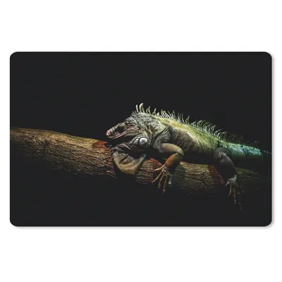 Produktbild von MuchoWow® Mauspad Mousepad Tier - Zweig - Schwarz 27x18 cm - Mousepads - Maus Mat - Pad - Mausunterlage - Büroartikel - Desk Matten