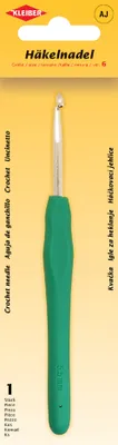 Immagine prodotto di KLEIBER 69984 Gancio per uncinetto KLEIBER, misura 5,5, manico in plastica, verde