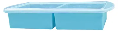 Produktbild von Gefrierschale aus Silikon für Suppen mit flexiblem Deckel, BPA-frei, auslaufsicher, vielseitige Gefrierformen für Suppen, Soßen und Beilagen