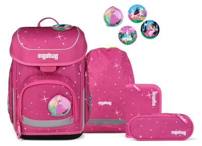 Produktbild von Ergobag Cubo ZauBärschloss - 5-teiliges Schulranzenset, Farbe:zaubärschloss