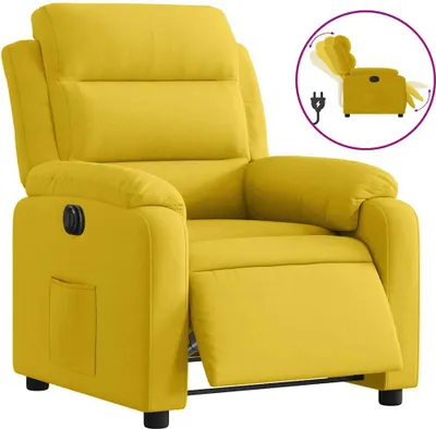 Obrázok produktu pre vidaXL Relaxačné kreslo Electric Yellow Velvet