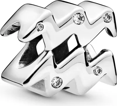 Produktbild von Pandora Funkelnder Wassermann Sternzeichen-Charm 798415C01 Anhänger