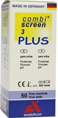 Productafbeelding van Combiscreen 3 Plus teststrips, 50 stuks