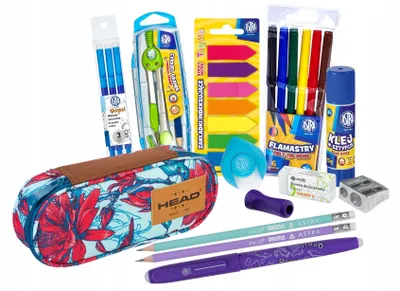 Image de Astra Trousse Scolaire Fille Set Fournitures