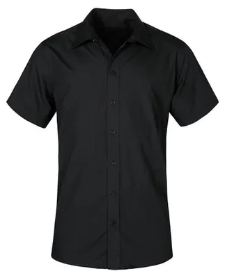 Produktbild von Promodoro - Hemd für Herren - Business kurzärmlig LT3133 (XXL) (Schwarz)