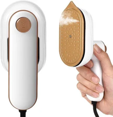 Produktbild von Mini tragbare Dampfstrahler, 180° rotierender Dampfstrahler, schnelle Erwärmung, falten, kabelgebunden, feuchte und trockene Strahlerstütze, geeignet für Reisekleidung, AB-1