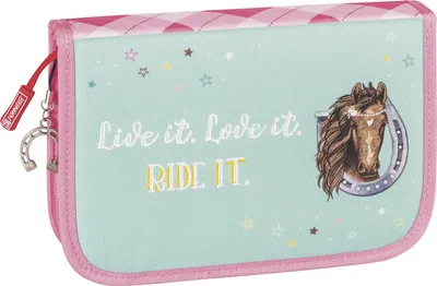 Produktbild von Schüler-Etui Ponylove (2 Klappen)