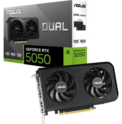 Produktbild von ASUS GeForce RTX 5050 DUAL OC 8GB, Grafikkarte, (DLSS 4, 3x