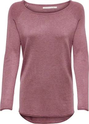 Produktbild von ONLY Langer Feinstrick Pullover Langarm Stretch Sweater Locker ONLALONA Größe: S