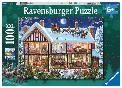 Produktbild von Ravensburger Kerstmis thuis (100 XXL)